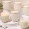 6 Pcs 13.5 OZ Creamy Large Candle Jars for Making Candles (Creamy White)